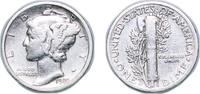 United States 1 Dime United States Federal republic 1920 D 1 Dime Mercury Dime Silver (.900) United States Mint of Denver, (19171000) 2.43g VF KM 1 -