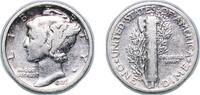United States 1 Dime United States Federal republic 1926 1 Dime Mercury Dime Silver (.900) United States Mint of Philadelphia (32160000) 2.4g CD KM -