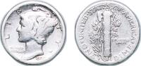 United States 1 Dime United States Federal republic 1926 S 1 Dime Mercury Dime Silver (.900) San Francisco Mint (1520000) 2.41g VF KM 140 Schön 133 -