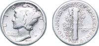 United States 1 Dime United States Federal republic 1927 S 1 Dime Mercury Dime Silver (.900) San Francisco Mint (4770000) 2.37g VF KM 140 Schön 133 -
