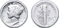 United States 1 Dime United States Federal republic 1928 S 1 Dime Mercury Dime Silver (.900) San Francisco Mint 2.38g VF KM 140 Schön 133 -