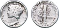United States 1 Dime United States Federal republic 1934 1 Dime Mercury Dime Silver (.900) Philadelphia Mint (24080000) 2.45g VF KM 140 Schön 133 -