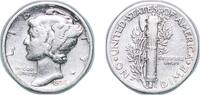 United States 1 Dime United States Federal republic 1936 1 Dime Mercury Dime Silver (.900) United States Mint of Philadelphia (87504130) 2.46g XF K -