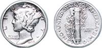 United States 1 Dime United States Federal republic 1939 S 1 Dime Mercury Dime Silver (.900) San Francisco Mint (10540000) 2.51g XF KM 140 Schön 13 -