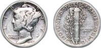 United States 1 Dime United States Federal republic 1940 S 1 Dime Mercury Dime Silver (.900) San Francisco Mint (21560000) 2.48g VF KM 140 Schön 13 -