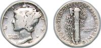 United States 1 Dime United States Federal republic 1941 S 1 Dime Mercury Dime Silver (.900) San Francisco Mint 2.36g VF KM 140 Schön 133 -