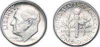 United States 1 Dime United States Federal republic 1947 1 Dime Roosevelt Silver Dime Silver (.900) United States Mint of Philadelphia (121500000) -
