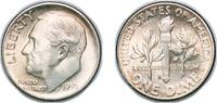 United States 1 Dime United States Federal republic 1950 S 1 Dime Roosevelt Silver Dime Silver (.900) San Francisco Mint (20400000) 2.49g UNC KM 19 -
