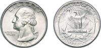 United States ¼ Dollar United States Federal republic 1953 D ¼ Dollar Washington Silver Quarter Silver (.900) Denver Mint (56112400) 6.35g BU KM 164 -
