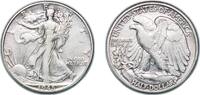 United States ½ Dollar United States Federal republic 1945 D ½ Dollar Walking Liberty Half Dollar Silver (.900) Denver Mint (10000000) 12.4g XF KM 14 -