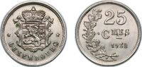 Luxembourg 25 Centimes Luxembourg 1938 25 Centimes - Charlotte (Maillechort) Nickel silver (64.3% Copper, 15.5% Nickel, 20.2% Zinc) (2001400) 5.45g UNC -