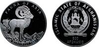 Afghanistan 500 Afghanis Afghanistan Islamic State 1998 500 Afghanis (Marco Polo Sheep) Silver (.999) (3950) 15g PF KM 1034 Schön 144 -