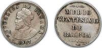 Panama ½ Centesimo Panama Republic 1907 ½ Centésimo Copper-nickel (1000000) 2.5g AU KM 6 Schön 6 -