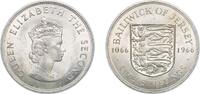 Jersey 5 Shillings Jersey British dependency 1966 5 Shillings - Elizabeth II (Battle of Hastings) Copper-nickel Royal Mint (Tower Hill) (300000) 28 -