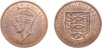 Jersey 1⁄12 Shilling Jersey 1937 1⁄12 Shilling - George VI Bronze (204000) 9.4g UNC KM 18 -