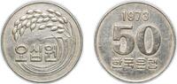 South Korea 50 Won South Korea Republic 1973 50 Won (FAO) Copper-nickel Korea Minting and Security Printing Corporation (40000000) 4g XF KM 20 Schö -