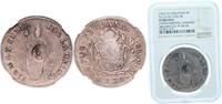 Philippines 8 Reals Philippines Spanish colony 1834 - 1837 8 Reales - Isabella II (Countermark on Peru 8 Reales) Silver (.903) Lima Mint 27.07g NGC -