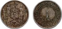 British Malaysia 1 Cent British Malaysia North Borneo British colony 1935 H 1 Cent Copper-nickel (75% Copper, 25% Nickel) (1000000) 3.18g VF KM 3 Schön -