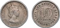 British Malaysia 10 Cents British Malaysia Malaya and British Borneo British colony 1957 KN 10 Cents - Elizabeth II Copper-nickel (10000000) 2.88g XF KM 2 -