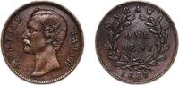 British Malaysia 1 Cent British Malaysia Sarawak British colony 1889 H 1 Cent - Charles C. Brooke Rajah Bronze (2675000) 9.23g VF KM 6 Y 7 -