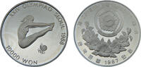 South Korea 10000 Won South Korea Republic 1987 10000 Won Olympic Games 1988 in Seoul, Diving -