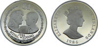 Cook Islands 1 Dollar Cook Islands Dependency of New Zealand Elizabeth II 1986 1 Dollar Royal Wedding of Prince Andrew with Miss Sarah Ferguson -