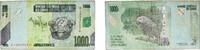 Democratic Republic of the Congo 1000 Francs Democratic Republic of the Congo Democratic Republic of the Congo (1997-date) Republic 2013 1000 Francs Paper VF P 101 -