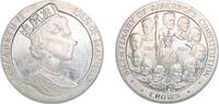 Isle of Man 1 Crown Isle of Man British dependency 1987 PM 1 Crown - Elizabeth II (Constitution) Copper-nickel 28.76g UNC KM 176 Schön 239 -