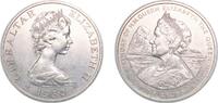 Gibraltar 1 Crown Gibraltar British Overseas Territory 1980 1 Crown - Elizabeth II (Queen Mother) Copper-nickel 28.27g UNC KM 11 Schön 11 -