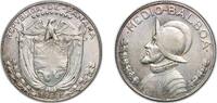 Panama ½ Balboa Panama Republic 1968 ½ Balboa Billon (.400 silver) (Copper .600) (1000000) 11.39g XF KM 12a -