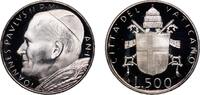 Vatican City 500 Lire Vatican City City State 1979 IPZS 500 Lire - Ioannes Pavlvs II Silver (.835) Rome Mint (170000) 11.01g PL KM 148 Berman 3501 -