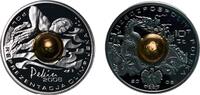 Poland 10 Zlotys Poland Third Republic 2008 MW 10 Zlotys (Polish Team Beijing 2008) Silver (.925) (Au 1000–plated duraluminium sphere) Warsaw Min -