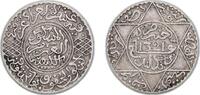 Morocco 5 Dirhams Morocco Sultanate AH 1321 (1903) 5 Dirhams - Abd al-Aziz Silver (.835) Royal Mint (Tower Hill) (1041250) 12.29g XF Y 21.2 -