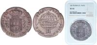 Brazil 960 Réis Brazil Portuguese colony 1817 R 960 Réis - João Prince Regent Silver (.896) Casa da Moeda do Brasil Mint (1599534) 26.9g NGC XF -