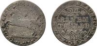 Germany 1⁄24 Thaler Germany Principality of Brunswick-Wolfenbüttel 1814 1⁄24 Thaler - Frederick William Billon (.375 silver) Brunswick / Braunschwei -