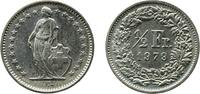 Switzerland ½ Franc Switzerland Federal State 1979 ½ Franc (Helvetia standing; copper-nickel) Copper-nickel (75% copper, 25% nickel) Bern Mint (2701 -