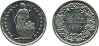 Switzerland ½ Franc Switzerland Federal State 1977 ½ Franc (Helvetia standing; copper-nickel) Copper-nickel (75% copper, 25% nickel) Bern Mint (1901 -