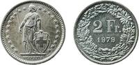 Switzerland 2 Francs Switzerland 1979 2 Francs (Helvetia standing; copper-nickel) Copper-nickel (75% copper, 25% nickel) Bern Mint (10000) 8.8g PF H -
