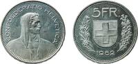 Switzerland 5 Francs Switzerland 1982 5 Francs (Herdsman; copper-nickel; embossed edge) Copper-nickel (75% copper, 25% nickel) Bern Mint (10000) 13.2 -