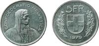 Switzerland 5 Francs Switzerland 1979 5 Francs (Herdsman; copper-nickel; embossed edge) Copper-nickel (75% copper, 25% nickel) Bern Mint (4011000) 13 -
