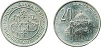 Serbia 20 Dinars Serbia 2003 20 Dinars Nickel brass (70% Copper, 12% Nickel, 18% Zinc) Belgrade Mint (25497500) 9g BU KM 38 Schön 185 -
