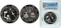 Samoa 5 Tala Samoa 1997 Samoa/Kiribati 5 Tala/Dollar - Tanumafili II (Tempora Mutantur; Silver Proof issue) Silver (.925) (10000) 31.1g PCGS -
