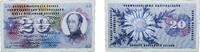 Switzerland 20 Francs Switzerland Federal State 1968 20 Francs (5th series) Paper XF P 46 TBB 332 Richt/Kunz CH30 -