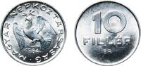 Hungary 10 Fillér Hungary People's Republic 1984 BP. 10 Fillér Aluminium (Aluminium 97%, Magnesium 3%) Hungarian mint (42075000) 0.64g UNC KM 572 -