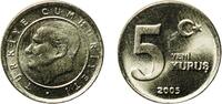 Turkey 5 Kuruş 2005 Turkish State Mint Turkey Republic 2005 5 Yeni Kuruş... 3,30 EUR  plus 12,00 EUR verzending