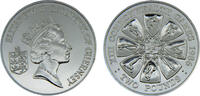 Guernsey 2 Pounds Bailiwick of Guernsey Dependency of the British Crownlocated Elizabeth II 1986 2 Pounds 1986 Commonwealth Games -