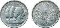 Vietnam 20 Su Vietnam 1953 20 Su - Bảo Đại Aluminium Paris Mint (15000000) 2.18g XF KM 2 Schön 36 Lec 12 -