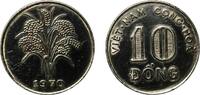 Vietnam 10 Đồng Vietnam 1970 10 Đồng Nickel clad steel Royal Mint (Tower Hill) (30000000) 4.93g XF KM 8a Schön 43a -