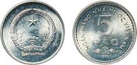 Vietnam 5 Haos Vietnam Socialist Republic 1976 5 Hao Aluminium Berlin Mint 1.77g UNC KM 13 Schön 66 -