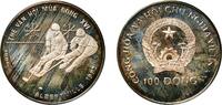 Vietnam 100 Đồng Vietnam Socialist Republic 1990 100 Đồng (Winter Olympics Albertville 1992) Silver (.999) (10000) 16.08g PF KM 32 Schön 92 -